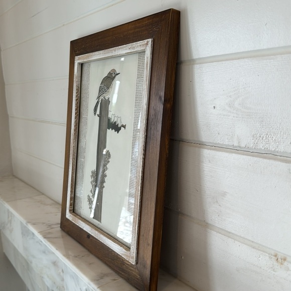 Yvonne Davis Framed Bird Art Lithograph Signed & Numbered - Picture 4 of 10